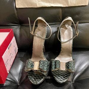 Salvatore Ferregamo sandals, size 8